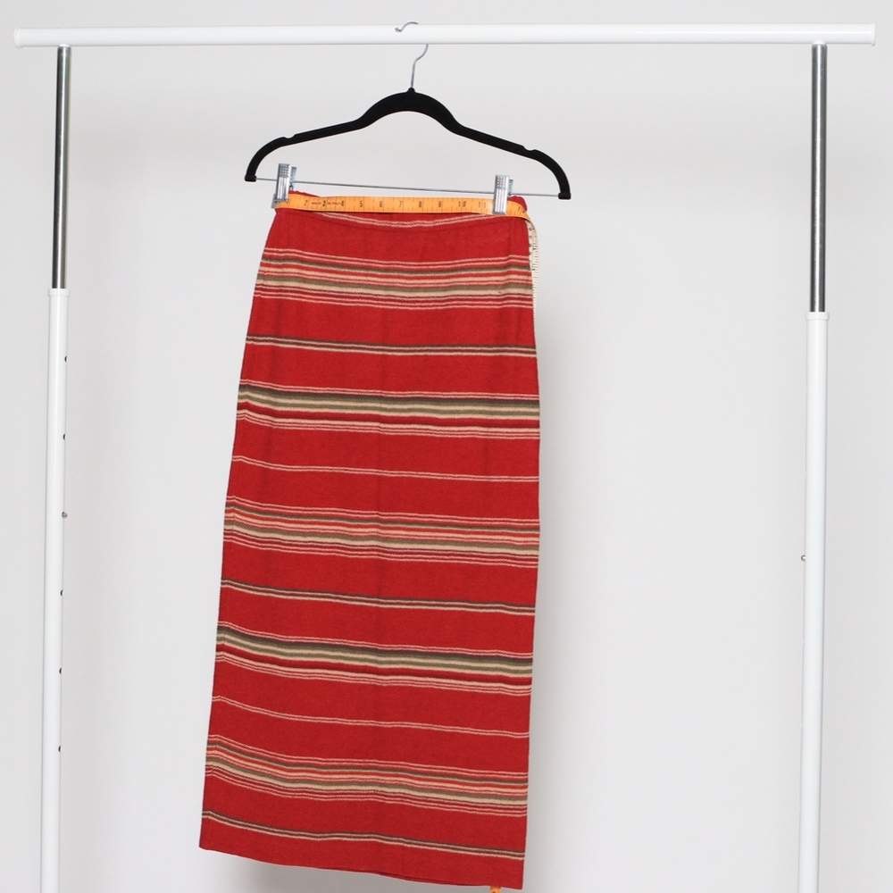 Ralph Lauren Petite Red Knit Skirt